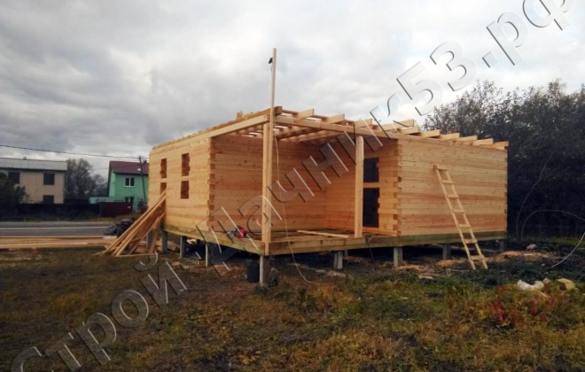 3 Брусовой дом ОД-11 9×9, 81 м², Московская область, Каширский район, Деревня Растовцы (6)